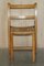 English Oak Stacking Chairs with Period Finish, 1930s, Set of 4 8