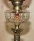 Viktorianische korinthische Säulen-Öllampen aus Marmor mit Originalem Rubinglas, 2er Set 11