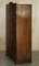 Armario Art Déco grande de madera nudosa de nogal, años 20, Imagen 12