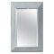 Large Triple Bevelled Edge Wall Hanging Mirror Designed to Pull Light, Image 1