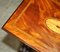Tavolini ad incastro Sheraton Revival in mogano e legno satinato, set di 3, Immagine 6