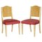 Sycamore Wood Pimlico Side Chairs from Viscount David Linley, Set of 2 1