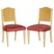 Sycamore Wood Pimlico Side Chairs from Viscount David Linley, Set of 2, Image 1