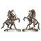 Bronze Marly Horses Louvre Statues After Guillaume Coustou, Set of 2, Image 1