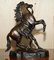 Bronze Marly Horses Louvre Statues After Guillaume Coustou, Set of 2 7