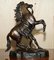 Estatuas del Louvre de bronce Marly Horses de Guillaume Coustou. Juego de 2, Imagen 7