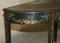 Hand Painted Polychrome Demi Lune Console Table, Mid-18th Century 8