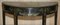 Hand Painted Polychrome Demi Lune Console Table, Mid-18th Century, Image 7