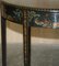 Hand Painted Polychrome Demi Lune Console Table, Mid-18th Century 10