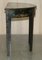 Hand Painted Polychrome Demi Lune Console Table, Mid-18th Century, Image 12