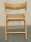 English Oak Folding Steamer Chairs with Patina, 1940s, Set of 4, Image 11
