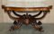 Mesa de centro victoriana de madera nudosa de nogal tallado, década de 1860, Imagen 19