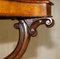 Victorian Carved Burr Walnut Centre Table, 1860s 10