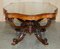 Tavolo vittoriano in radica di noce intagliata, metà XIX secolo, Immagine 17