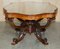 Victorian Carved Burr Walnut Centre Table, 1860s 17