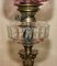 Viktorianische Öllampe aus Rubinglas mit spiralförmigem korinthischem Säulenfuß 5