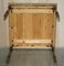 French Hand Painted Pine Vendange Wine Tasting Table, Image 6