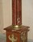 French Empire Solid Marble Corinthian Pillar Stand with Brass Accents, Image 6