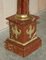 French Empire Solid Marble Corinthian Pillar Stand with Brass Accents, Image 10