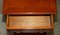 Yew Wood Büchertisch mit Schublade und Bücherregal 13