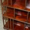 Extra großer Sheraton Bücherregal aus Mahagoni & Seidenholz 6