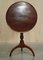 Georgian Mahogany Tilt Top Side Table, 1780s 2