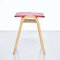 Tabouret Vintage Blond et Rose par Isamu Kenmochi, 1960s 4