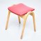 Vintage Blonde and Pink Stool by Isamu Kenmochi, 1960s 5