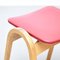 Vintage Blonde and Pink Stool by Isamu Kenmochi, 1960s 2