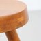 Modern Wood Tripod Stool in the style of Charlotte Perriand from Corbusier 12