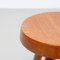 Modern Wood Tripod Stool in the style of Charlotte Perriand from Corbusier 5