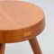 Modern Wood Tripod Stool in the style of Charlotte Perriand from Corbusier 6