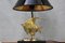 Brass Fish Statue Table Lamp 2