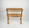 Mid-Century Italian Franco Albini Style Console Table in Rattan and Bamboo, 1960s, Image 2