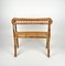 Mid-Century Italian Franco Albini Style Console Table in Rattan and Bamboo, 1960s 4