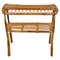 Mid-Century Italian Franco Albini Style Console Table in Rattan and Bamboo, 1960s, Image 1