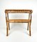 Mid-Century Italian Franco Albini Style Console Table in Rattan and Bamboo, 1960s 5