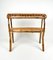 Mid-Century Italian Franco Albini Style Console Table in Rattan and Bamboo, 1960s, Image 5