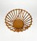 Italian Fruit Bowl Centerpiece in Bamboo and Rattan, 1960s 8