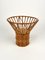 Italian Fruit Bowl Centerpiece in Bamboo and Rattan, 1960s, Image 4
