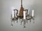 Vintage Crystal 5-Flame Chandelier from Bakalowitz, Image 2