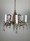 Vintage Crystal 5-Flame Chandelier from Bakalowitz, Image 1