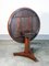 Sailing Side Table in Mahogany with Wheels 2