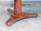 Sailing Side Table in Mahogany with Wheels, Image 9