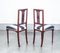 Chaises d'Appoint Style Victorien en Acajou, Set de 4 6