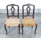 Italienische Vintage Stühle aus Nussholz, 1800er, 8er Set 9