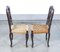 Italienische Vintage Stühle aus Nussholz, 1800er, 8er Set 10