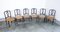Italienische Vintage Stühle aus Nussholz, 1800er, 8er Set 12