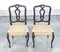 Italienische Vintage Stühle aus Nussholz, 1800er, 8er Set 7