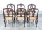 Italienische Vintage Stühle aus Nussholz, 1800er, 8er Set 11